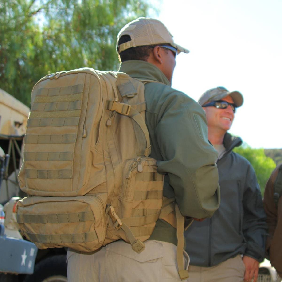 CONDOR 3-Day Assault Pack in black, front view