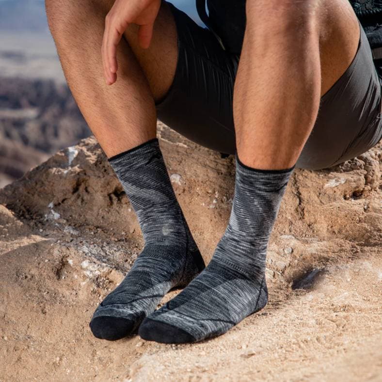 Darn Tough Light Hiker socks detail