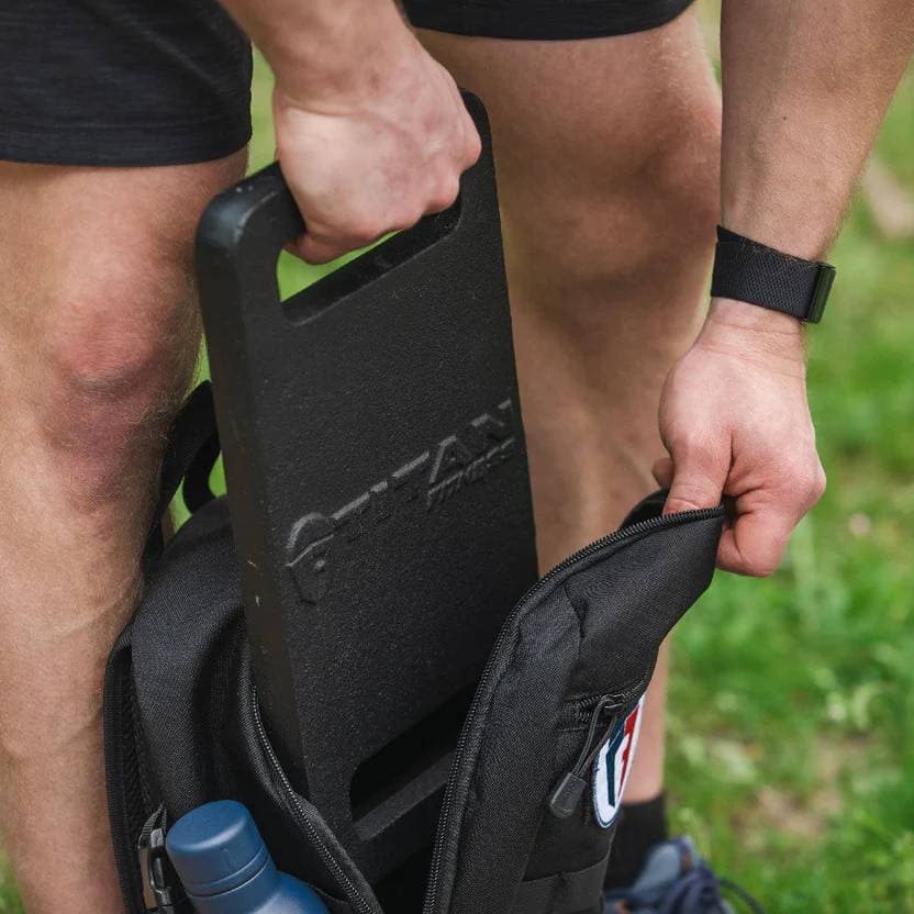 Titan Fitness Ruck Weight back view