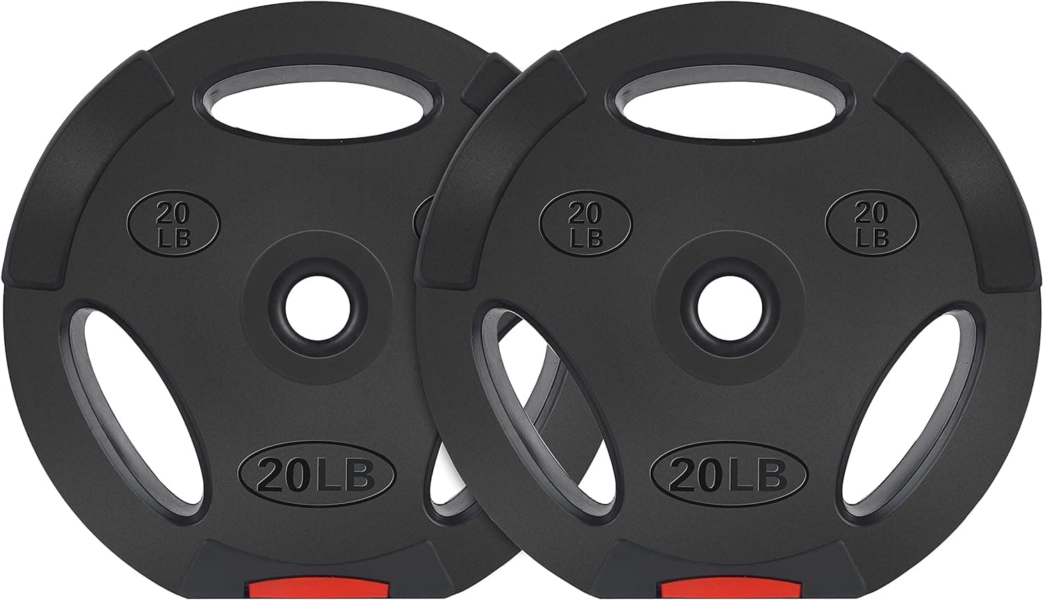 Signature Fitness Standard Weight Plates 20LB Pair product photo 1