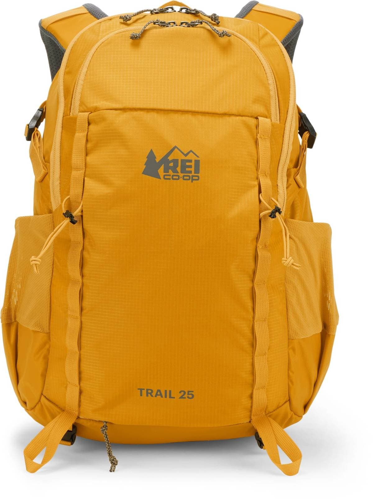 REI Co-op Trail 25 Pack yellow colorway front view