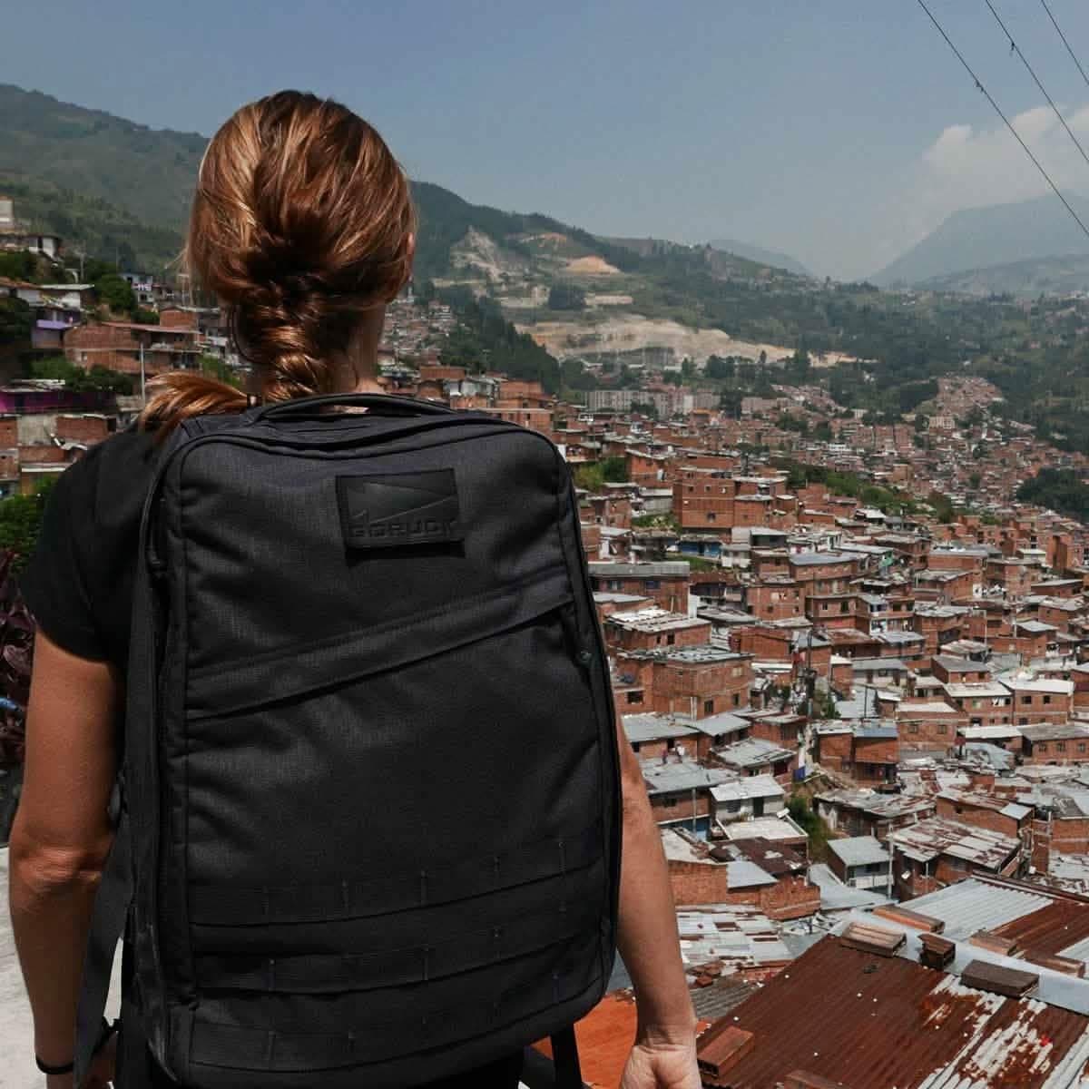 GORUCK GR1 USA with gear organization