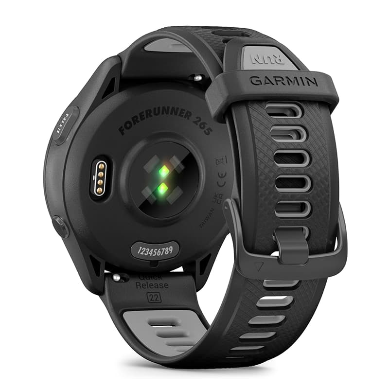 Garmin Forerunner 265 on wrist