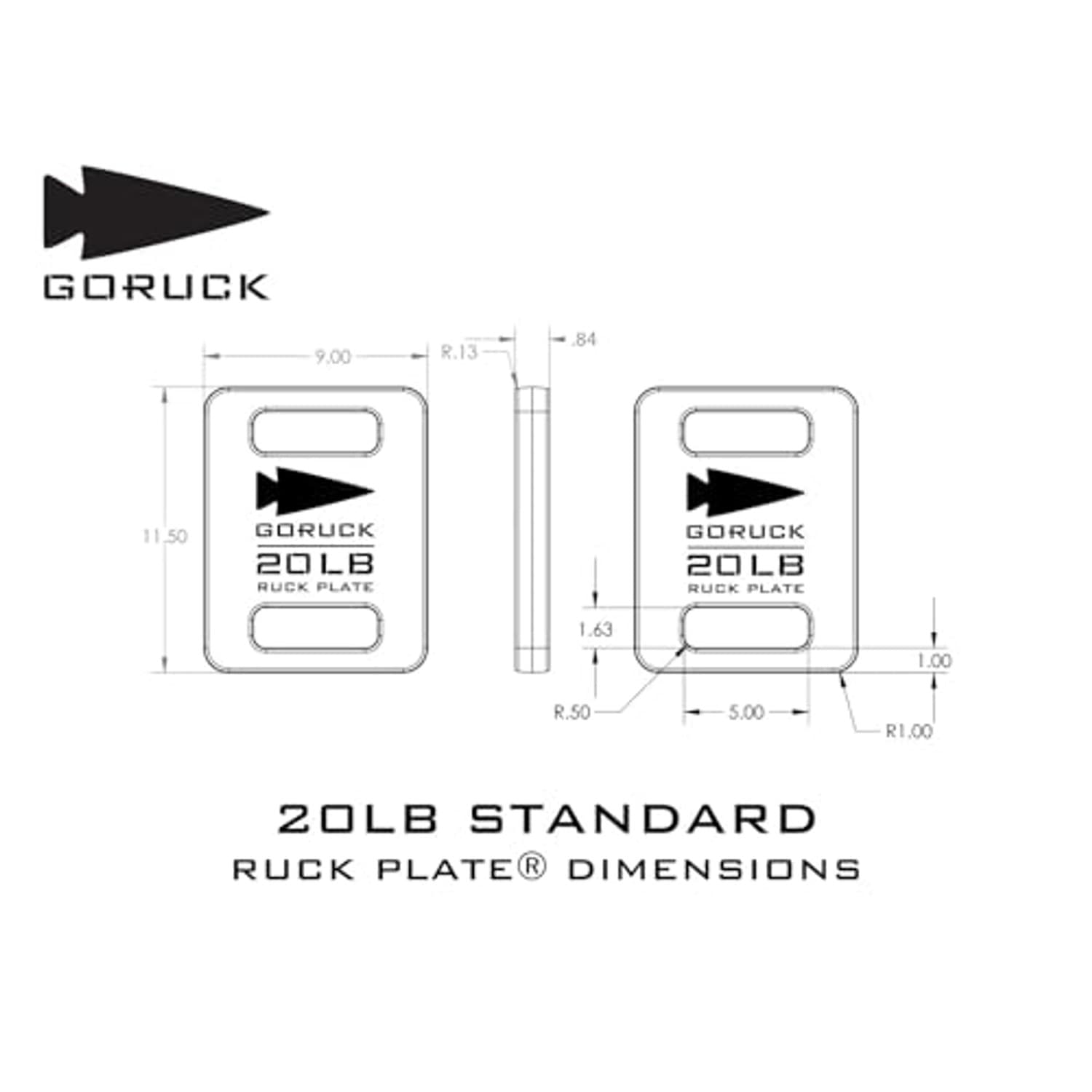 GORUCK Ruck Plates product photo 3