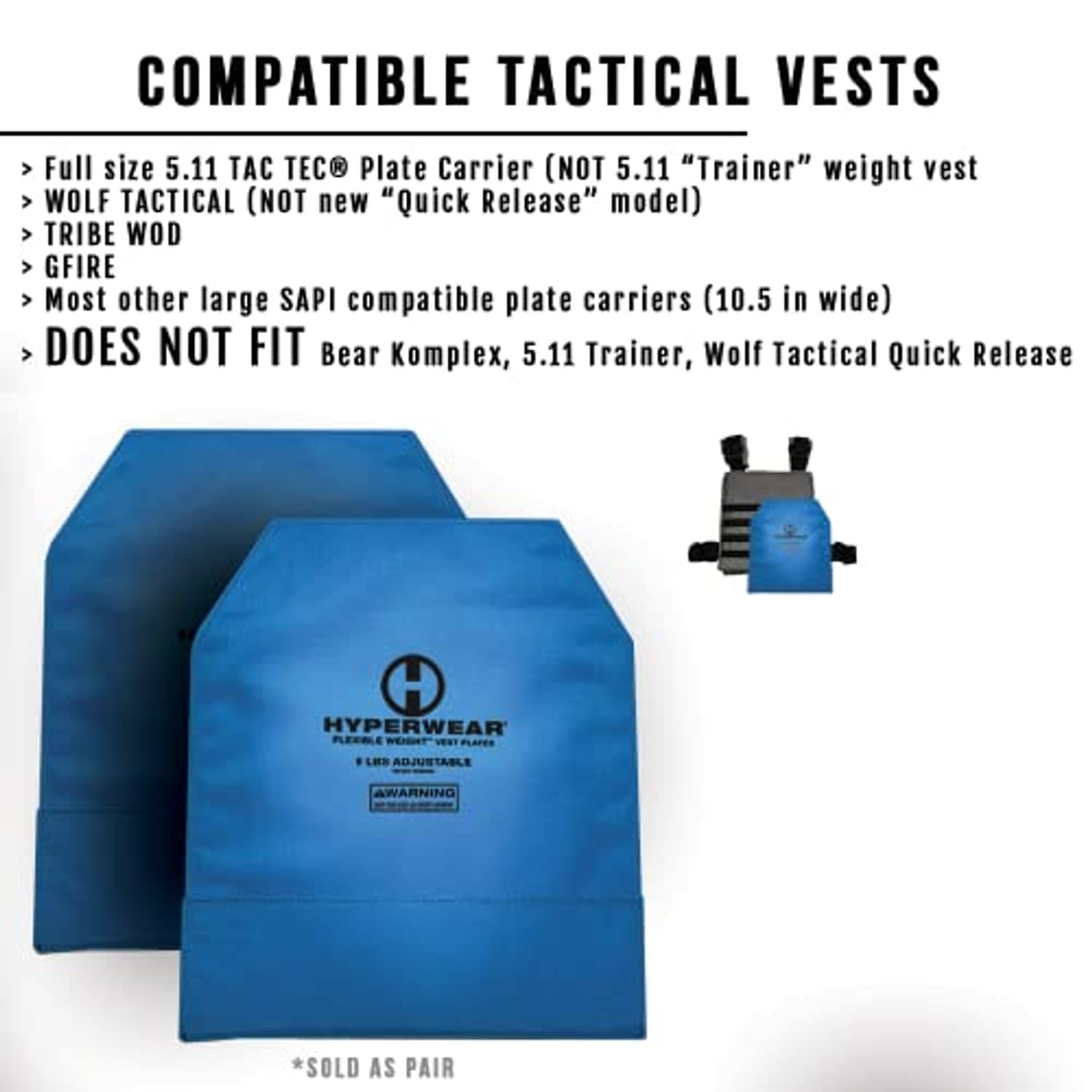 FlexLoad Adjustable Rucking Weights product photo 2