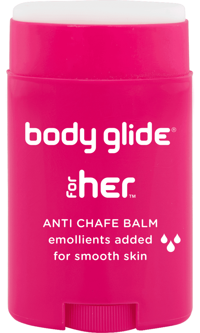 Body Glide For Her anti-chafe balm stick - women's formulation with added emollients