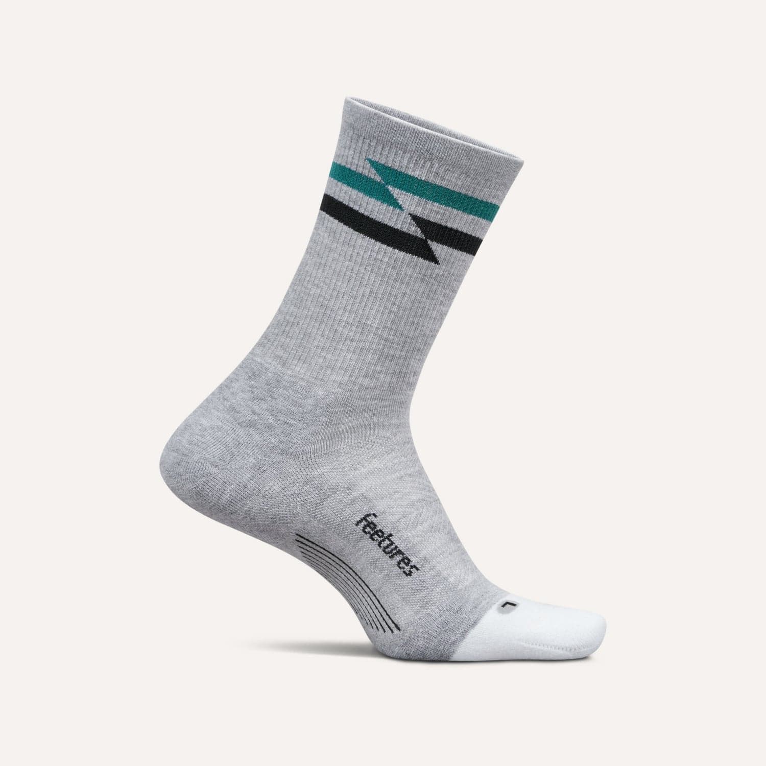 Feetures Elite Max Cushion Mini Crew front view