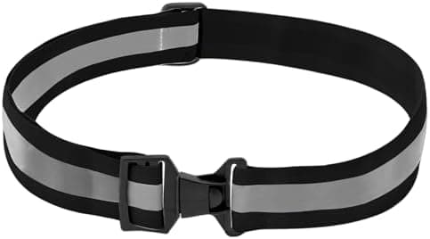 High-visibility reflective PT belt for military-style events
