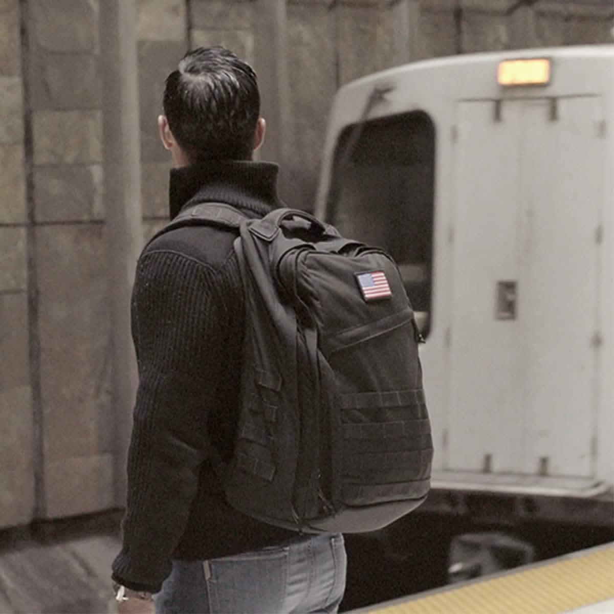 GORUCK GR2 34L travel rucksack in black 1000D Cordura