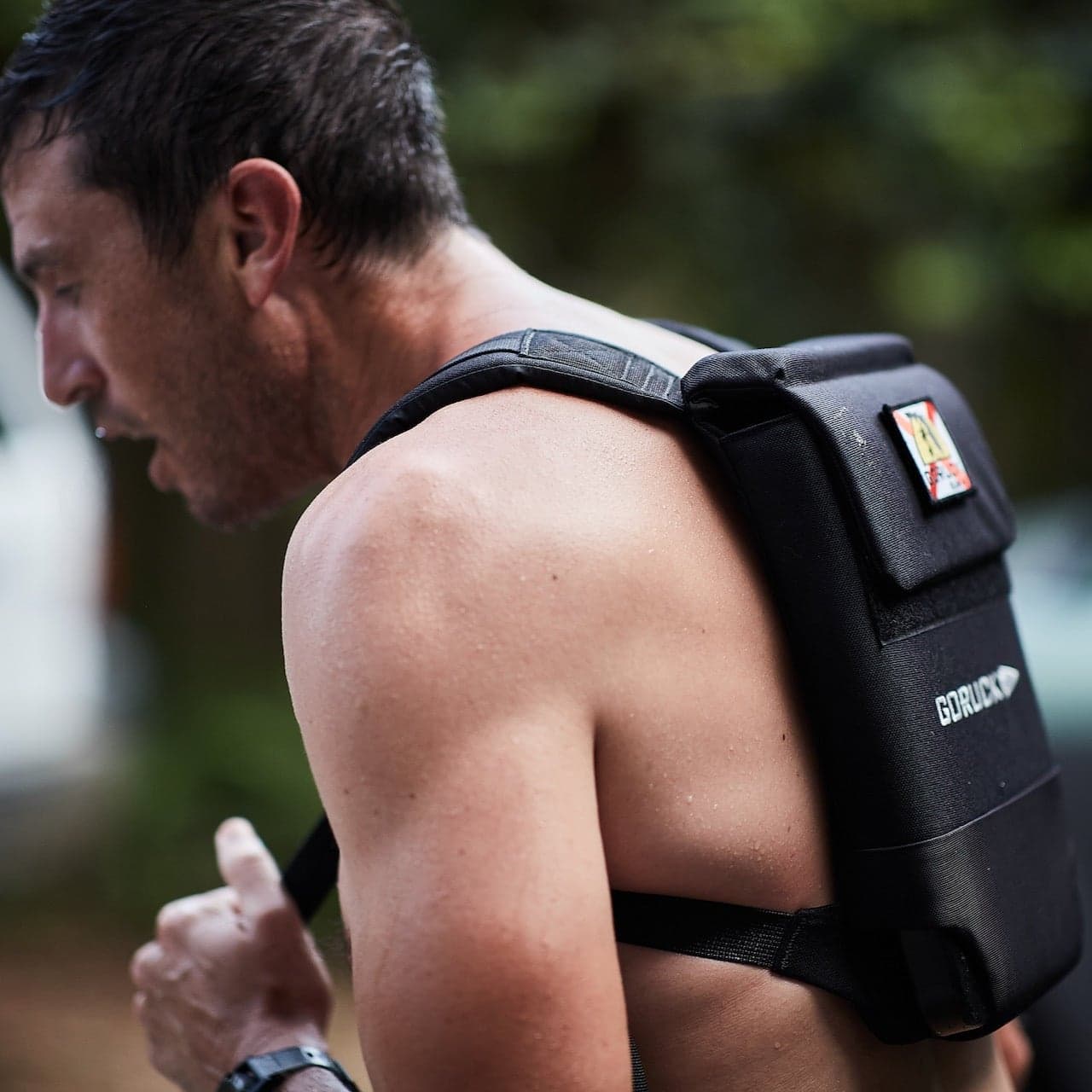 GORUCK Ruck Plate Carrier 3.0 worn during training