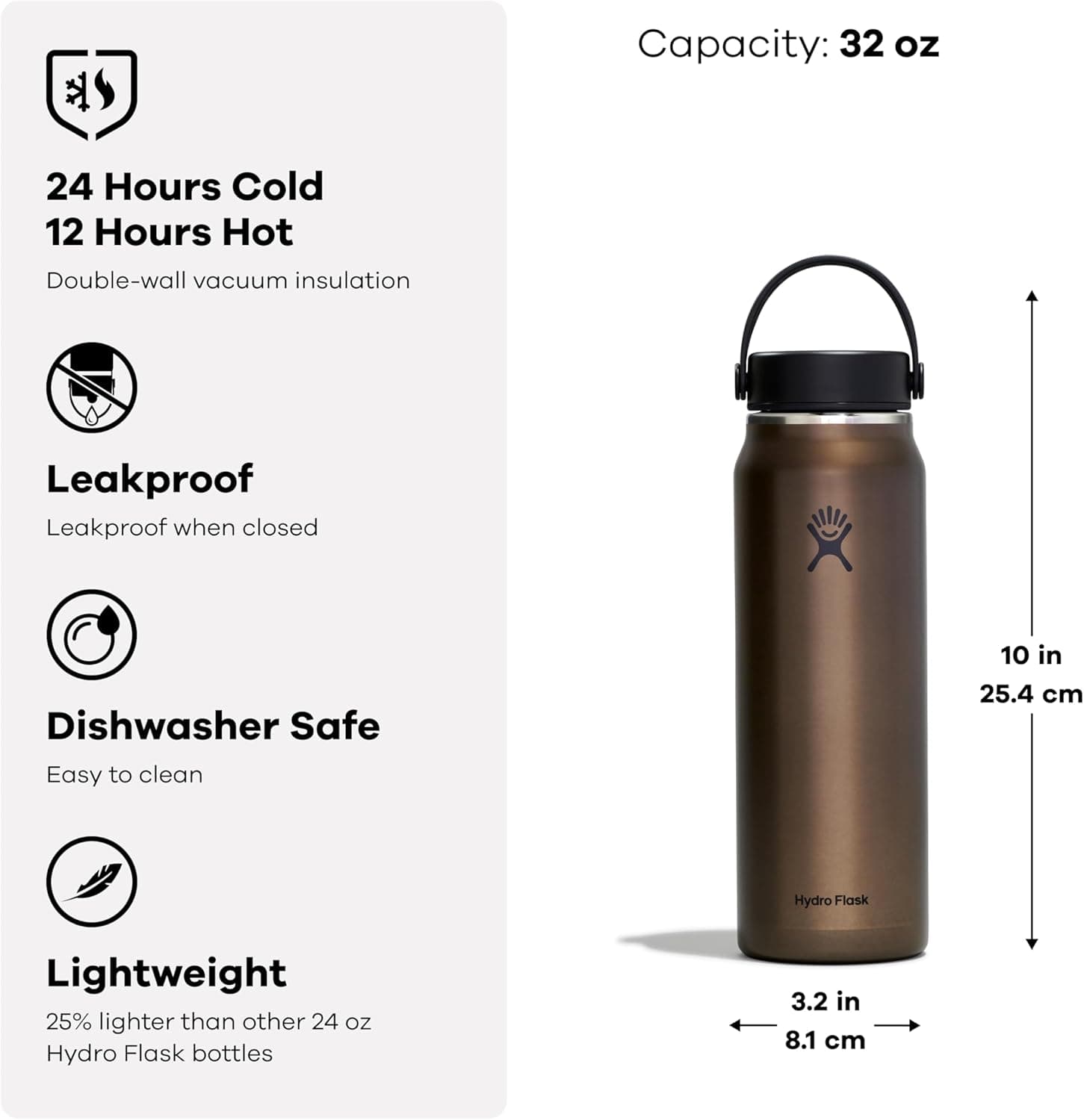 Hydro Flask Lightweight Trail Series 32 oz water bottle