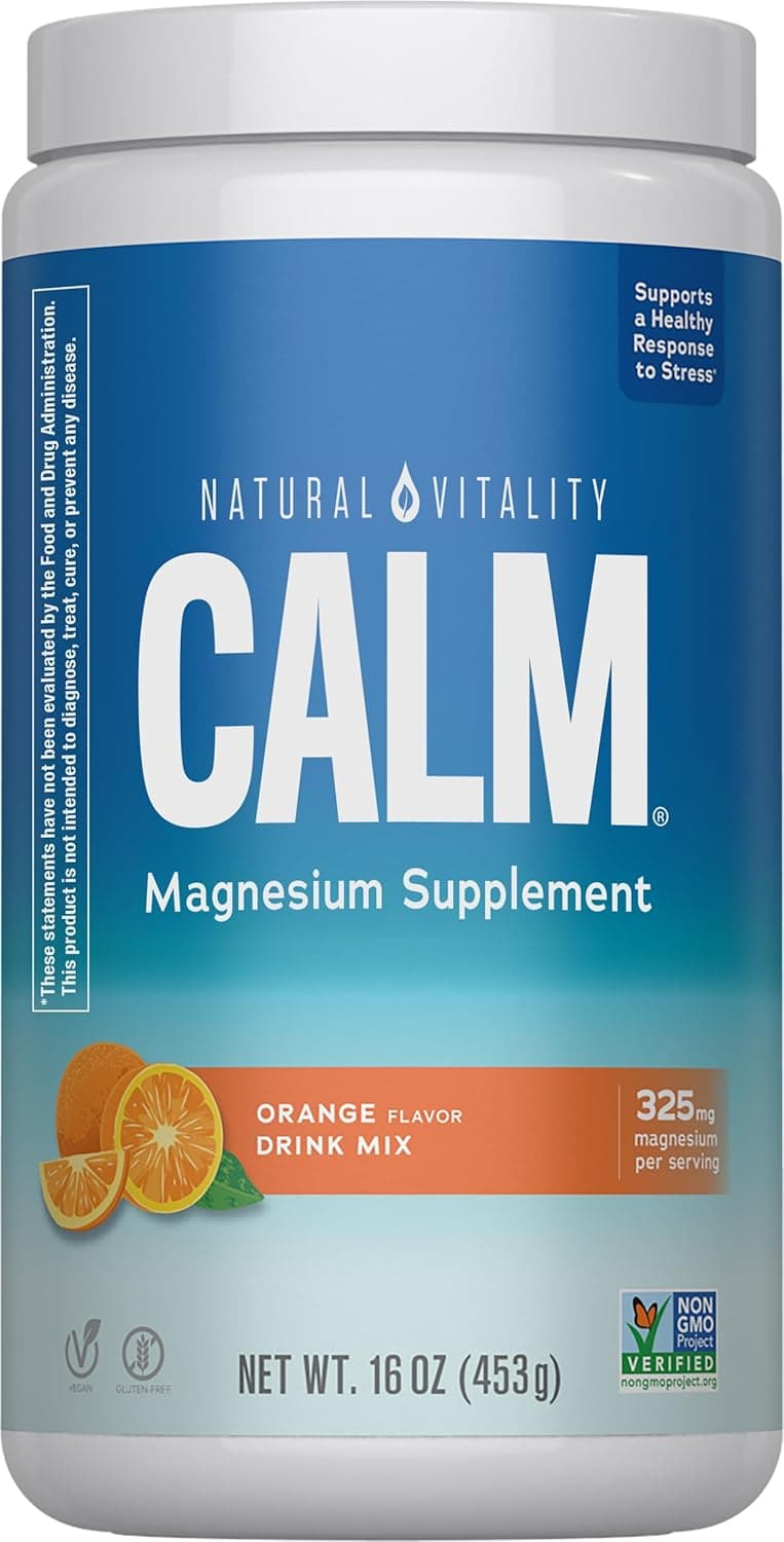 Natural Vitality Calm magnesium powder supplement
