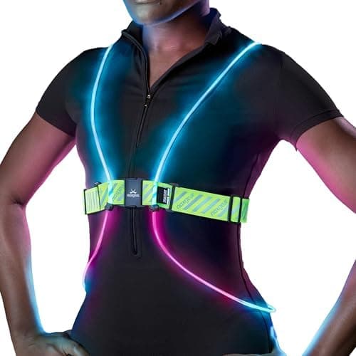 Noxgear Tracer2 360-degree illuminated reflective running vest