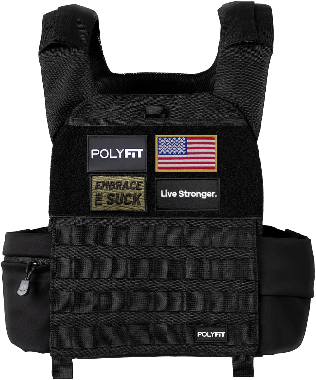 Polyfit Fortify adjustable weighted vest