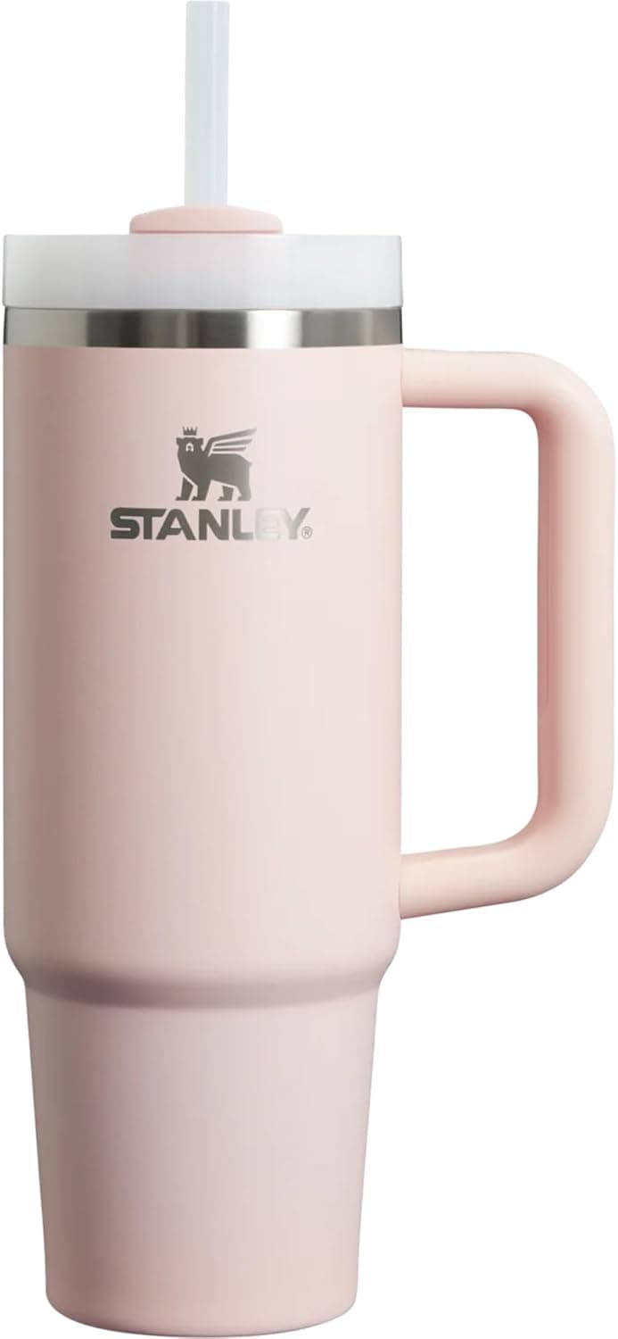 Stanley Quencher H2.0 FlowState 40 oz tumbler with handle and straw