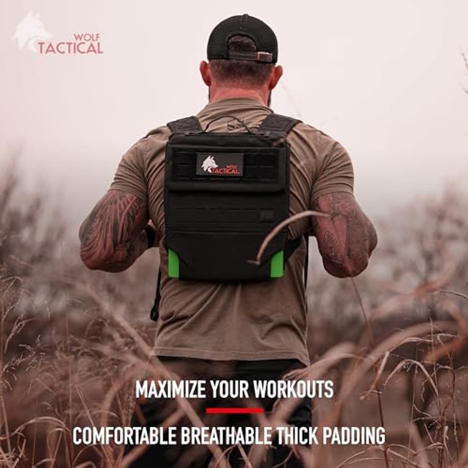 Wolf Tactical Rucking Backpack & Weight Plates Bundle product photo 5