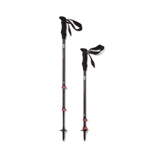 REI Co-op Flash Carbon Trekking Poles - in use on trail