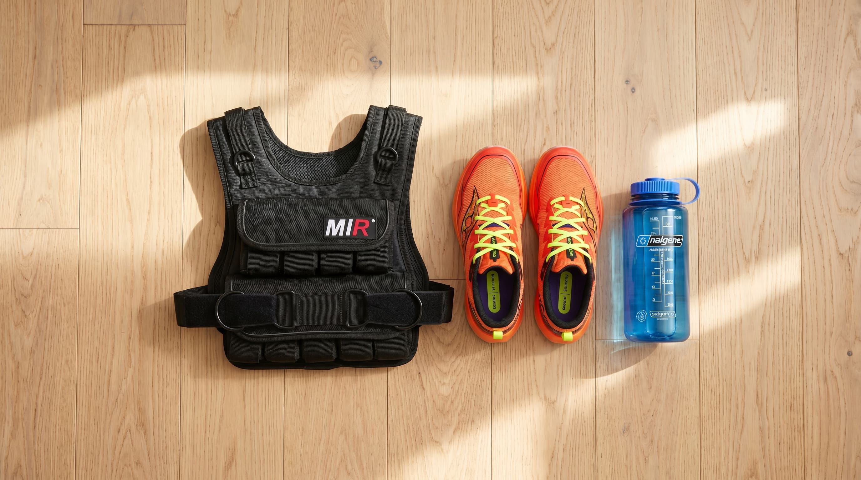Weighted Walking Kit kit flat lay
