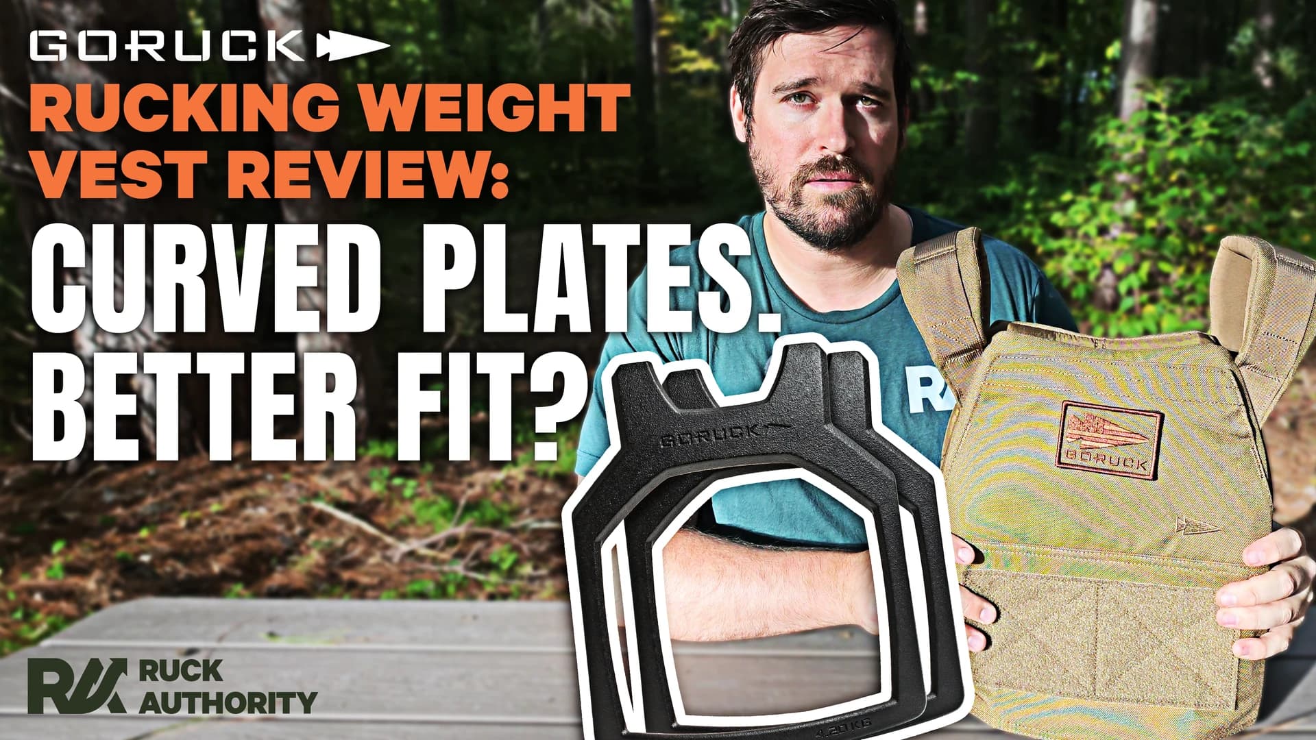 GORUCK Rucking Weight Vest Review: Three Weeks at 20 lb