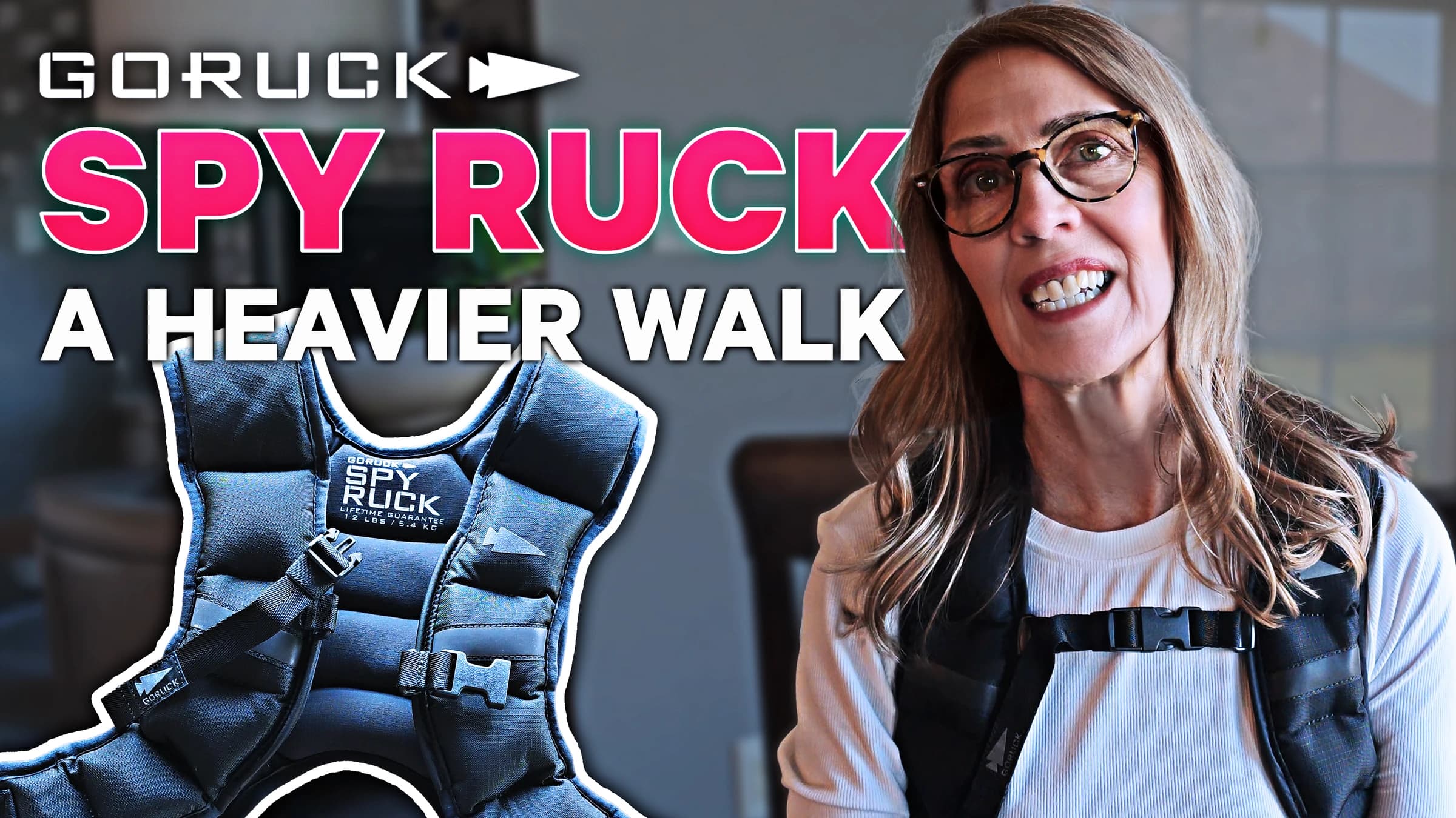 GORUCK Spy Ruck: A Heavier Walk review thumbnail with me wearing the vest