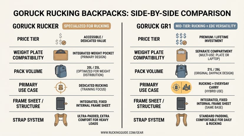 Quick comparison against the mid-tier