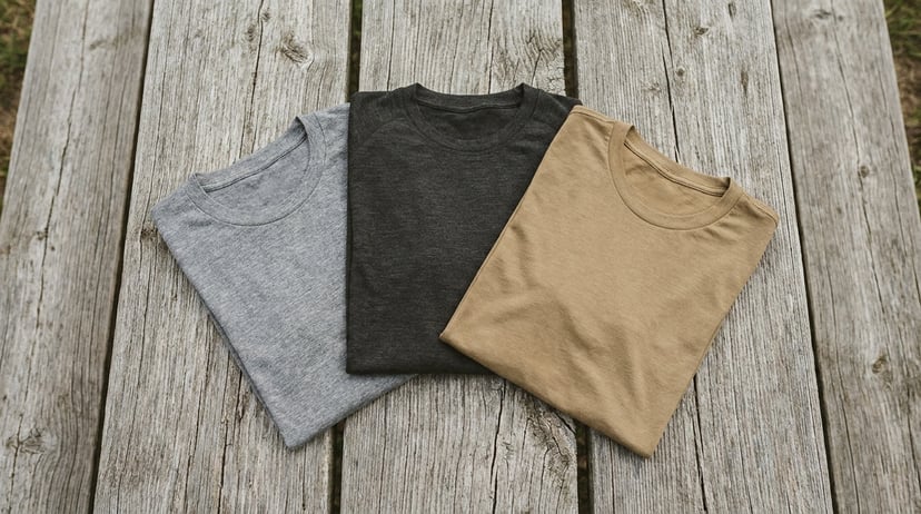 Kolekcja warstw bazowych 5.11 Tactical - redakcyjny flat-lay