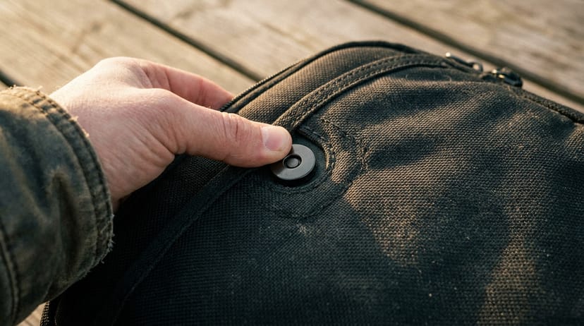 The magnetic closure gamble - editorial illustration