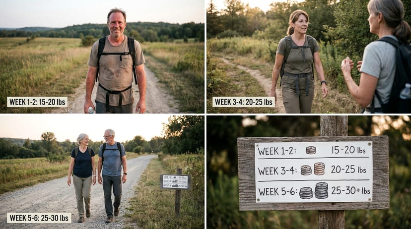 Weight Progression for Commuters