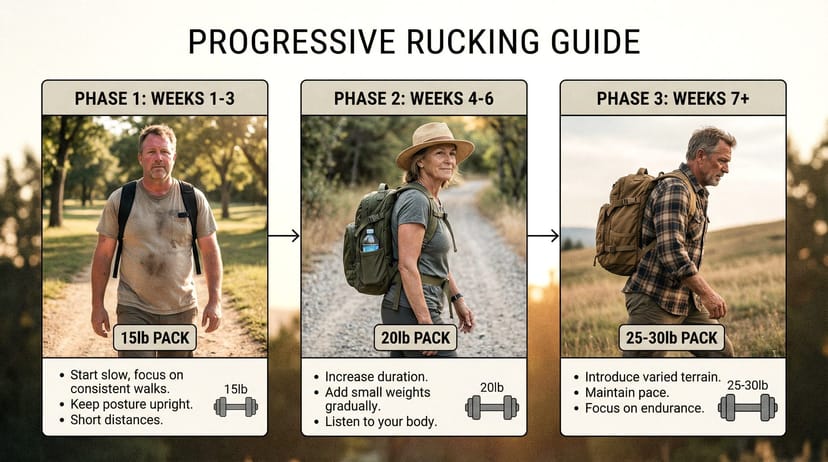 The Progression: From Walking to Rucking