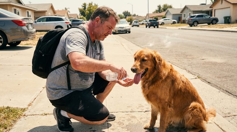 Heat and Humidity - Dogs Cannot Sweat
