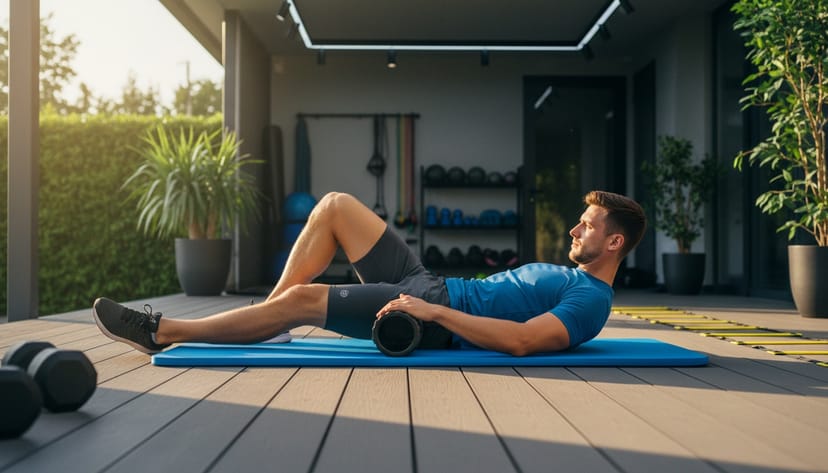 Recovery and Injury Prevention - editorial illustration