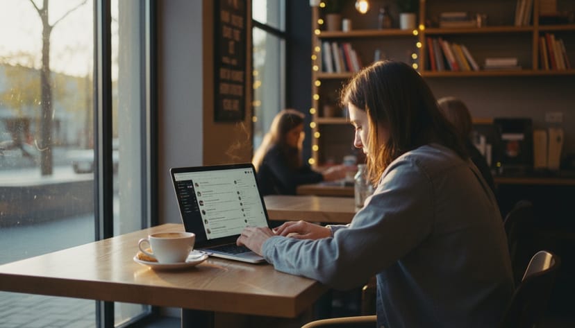 Registration and Community Connection - editorial illustration