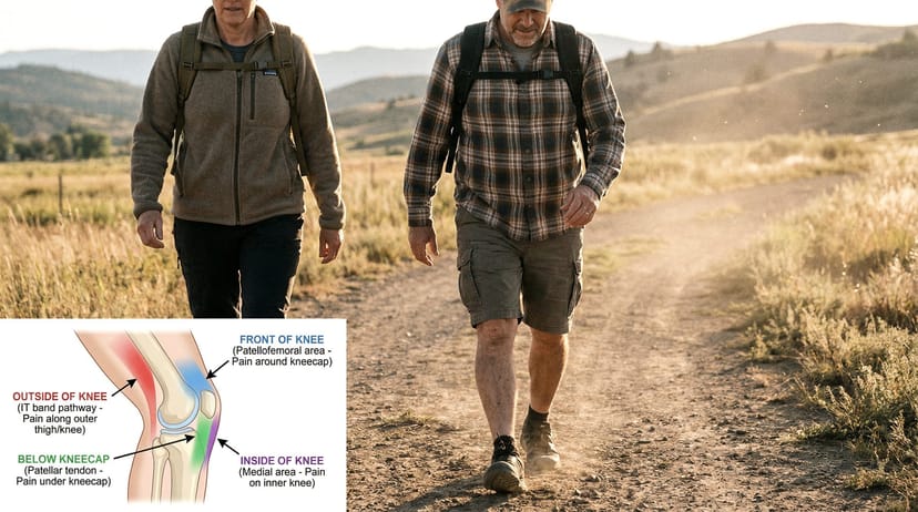 Identify your knee pain type