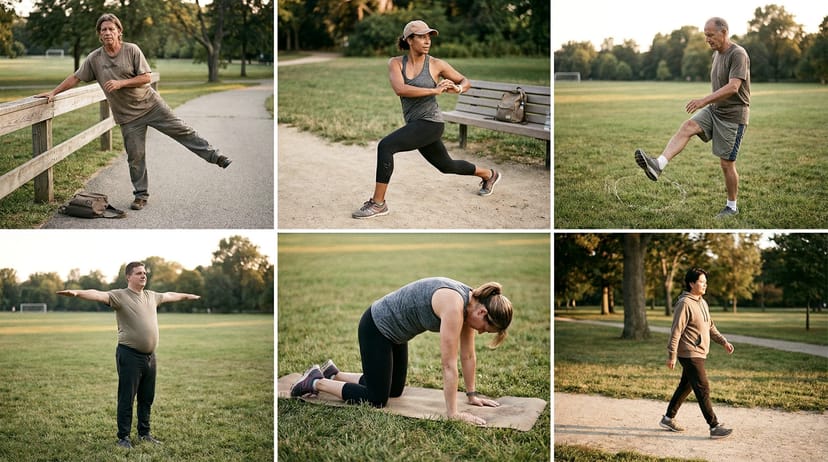 Pre-ruck warm-up (5 minutes)