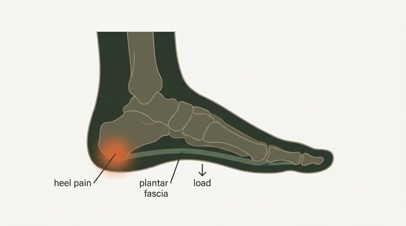 Why rucking stresses the plantar fascia