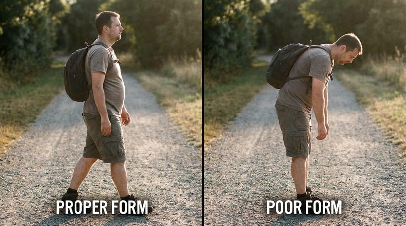 When rucking CAN cause back problems
